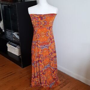 NEW LuLaRoe maxi strapless dress